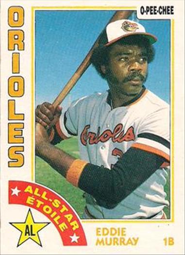 1984 O-Pee-Chee Baseball Cards 291     Eddie Murray AS